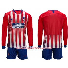 Maillot/Tenue Atlético Madrid Enfant Domicile 2018/2019 Manche Longue